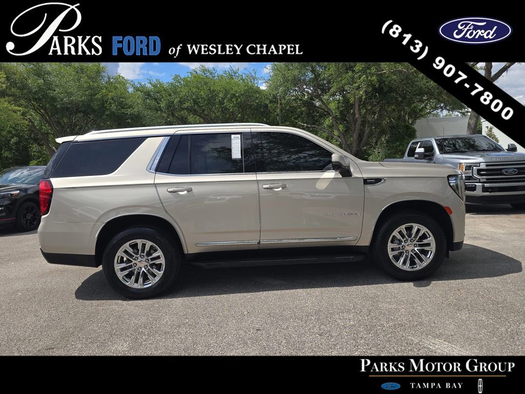 Used 2021 GMC Yukon SLT w/ SLT Luxury Plus Package AWD/4WD image 2