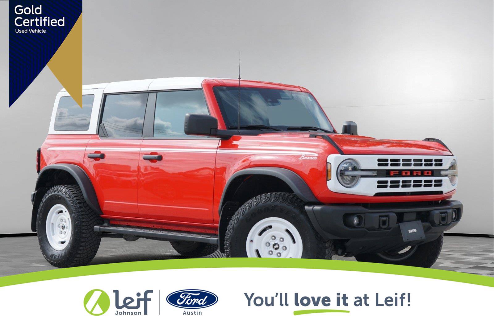 Certified 2023 Ford Bronco Heritage Edition
