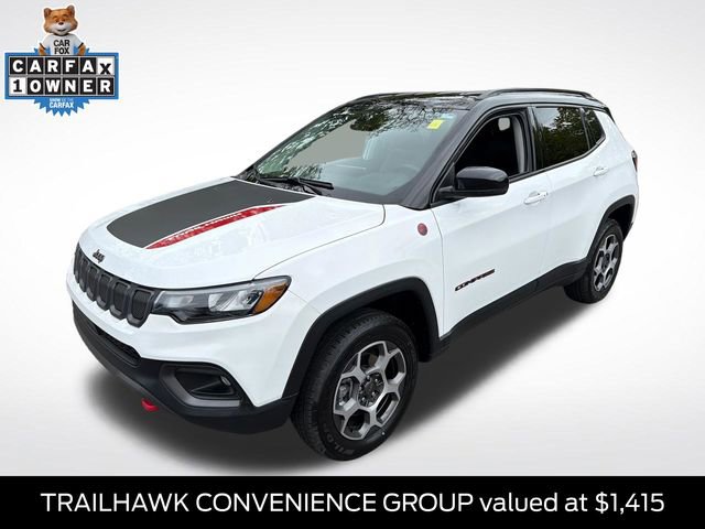 Used 2022 Jeep Compass Trailhawk w/ Trailhawk Convenience Group AWD/4WD image 3