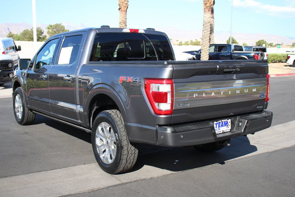 Certified 2022 Ford F150 Platinum w/ Equipment Group 701A High AWD/4WD image 5