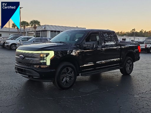 Certified 2023 Ford F150 Lightning XLT w/ Equipment Group 312A High image 1