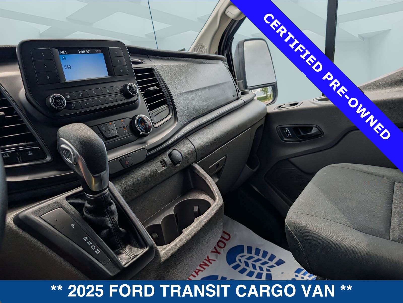Certified 2025 Ford Transit 250 Low Roof w/ Exterior Upgrade Package RWD image 30