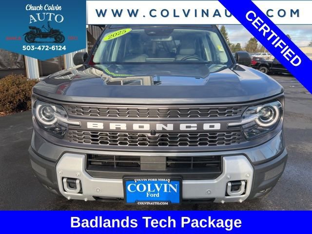 Certified 2025 Ford Bronco Sport Badlands w/ Badlands Tech Package image 11