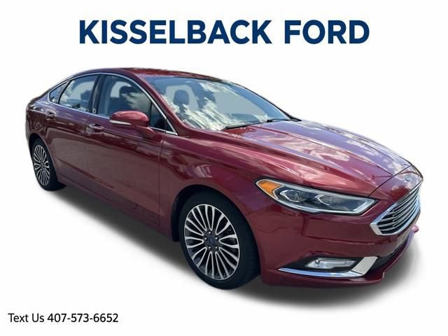 Certified 2017 Ford Fusion SE w/ Fusion SE Technology Package FWD image 1