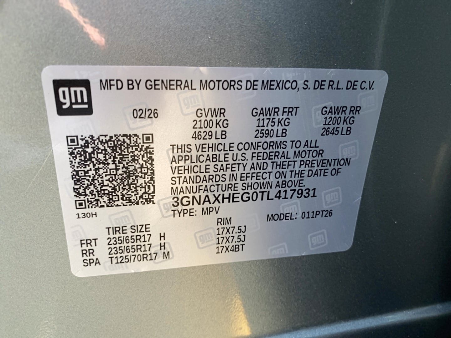 Used 2026 Chevrolet Equinox LT w/ Safety and Technology Package FWD image 21