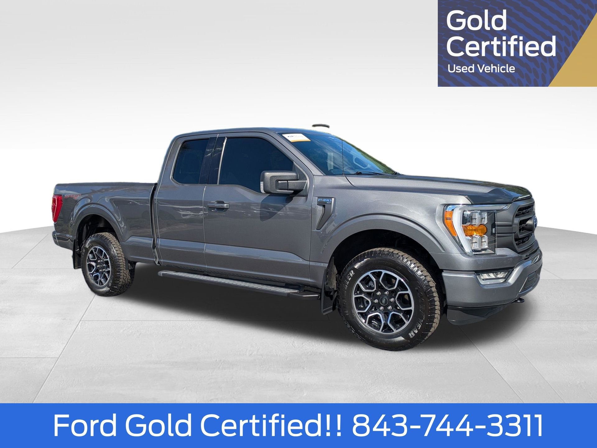 Certified 2023 Ford F150 XLT w/ Equipment Group 302A High AWD/4WD image 1