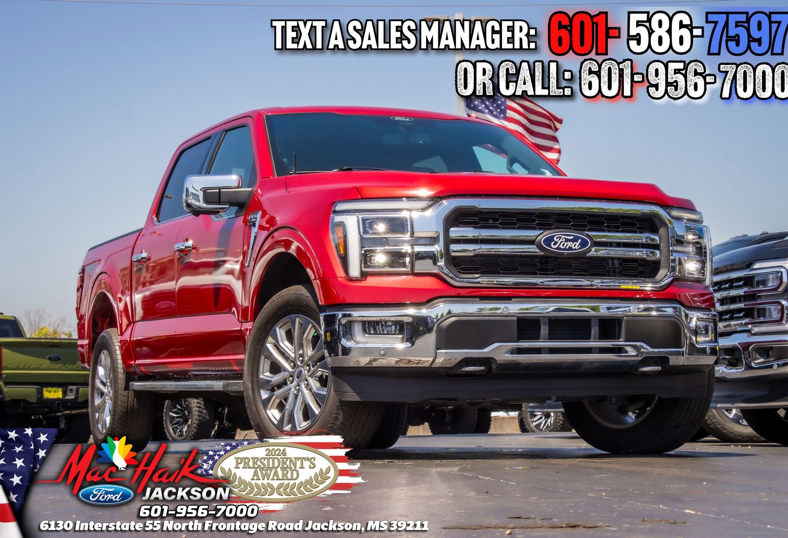 Certified 2024 Ford F150 Lariat w/ FX4 Off-Road Package