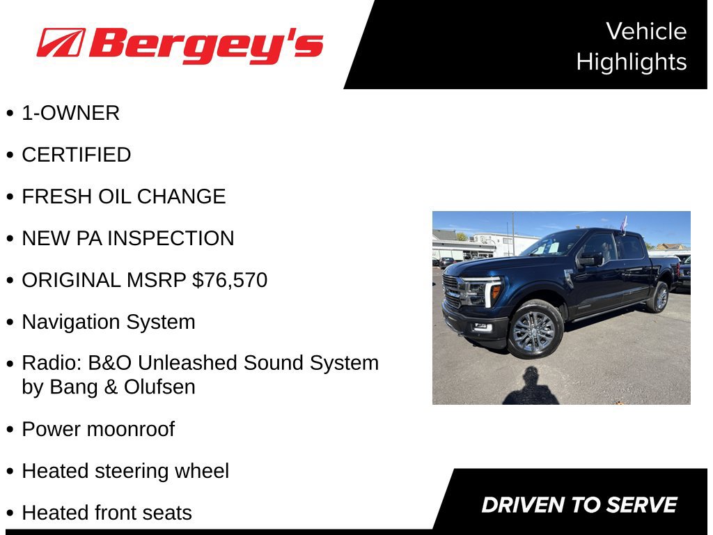 Certified 2024 Ford F150 King Ranch AWD/4WD image 5