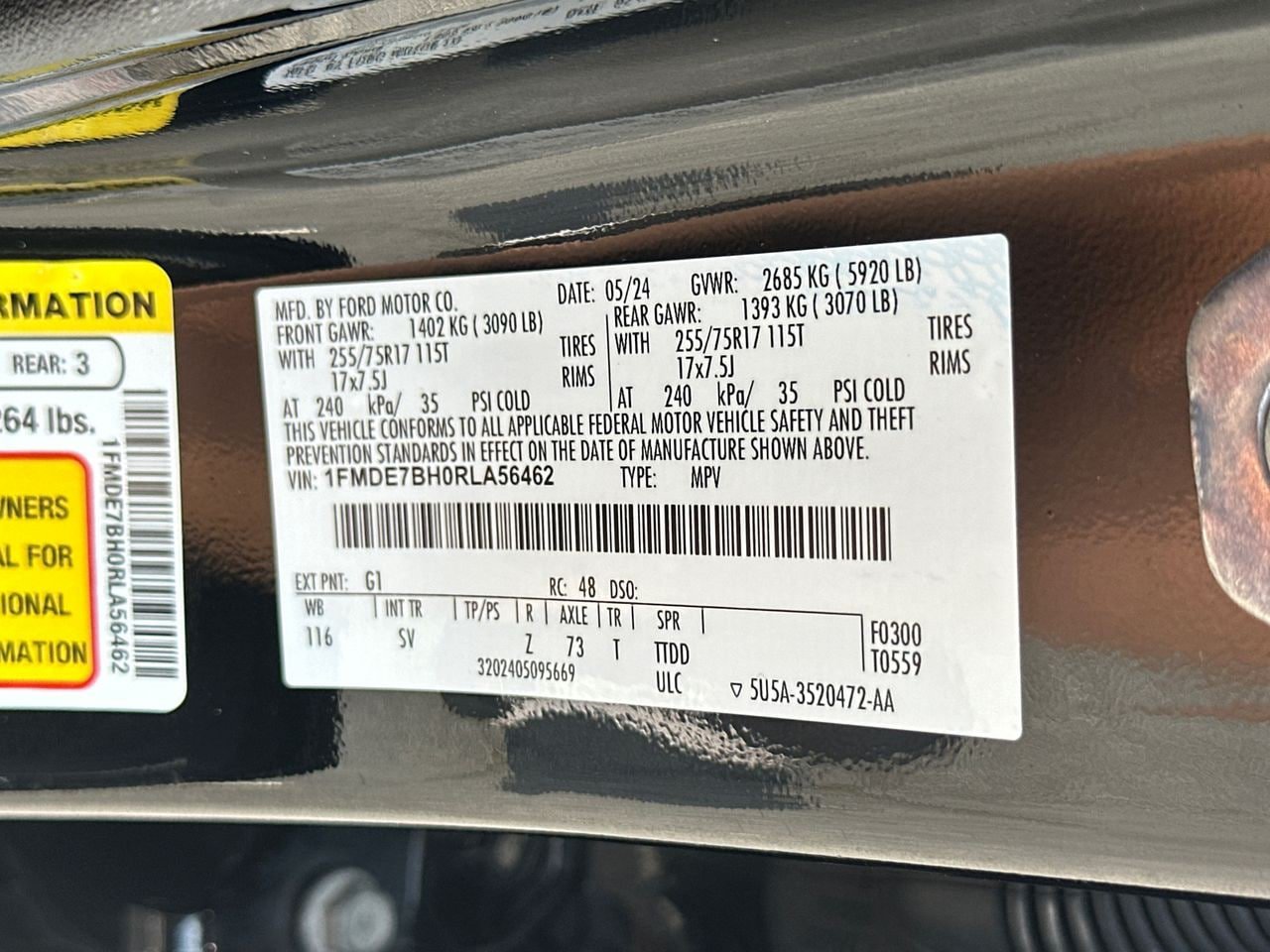 Certified 2024 Ford Bronco Big Bend AWD/4WD image 34