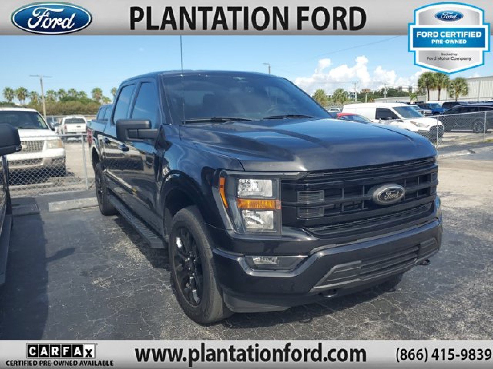 Certified 2023 Ford F150 XLT w/ XLT Black Appearance Package