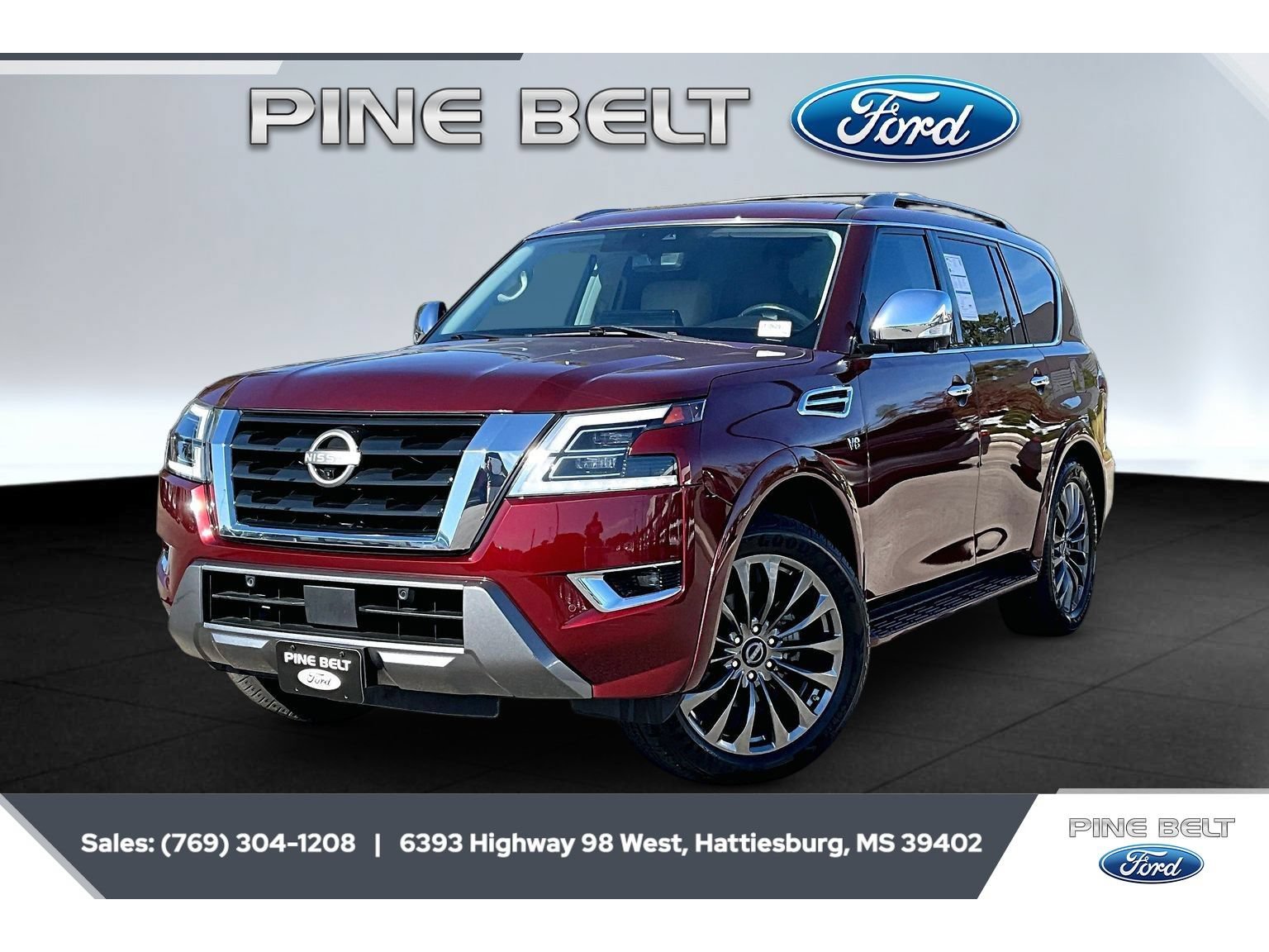 Used 2021 Nissan Armada Platinum w/ Captain's Chairs Package RWD image 10