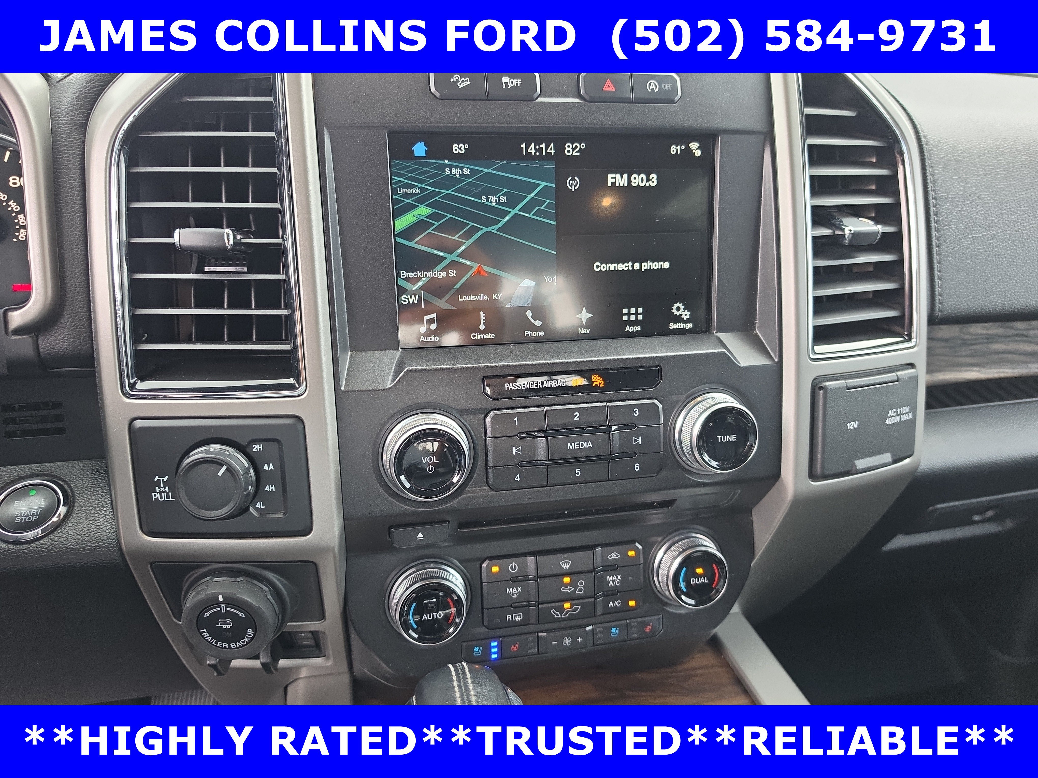 Certified 2018 Ford F150 Lariat w/ Equipment Group 502A Luxury AWD/4WD image 25