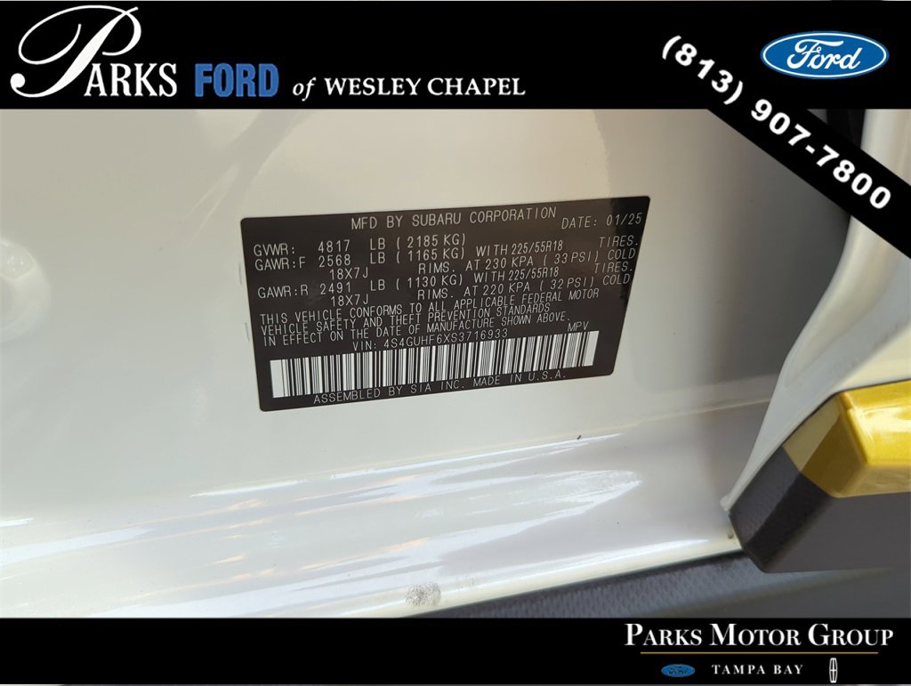 Used 2025 Subaru Crosstrek 2.5i Sport w/ Popular Package #3A image 34