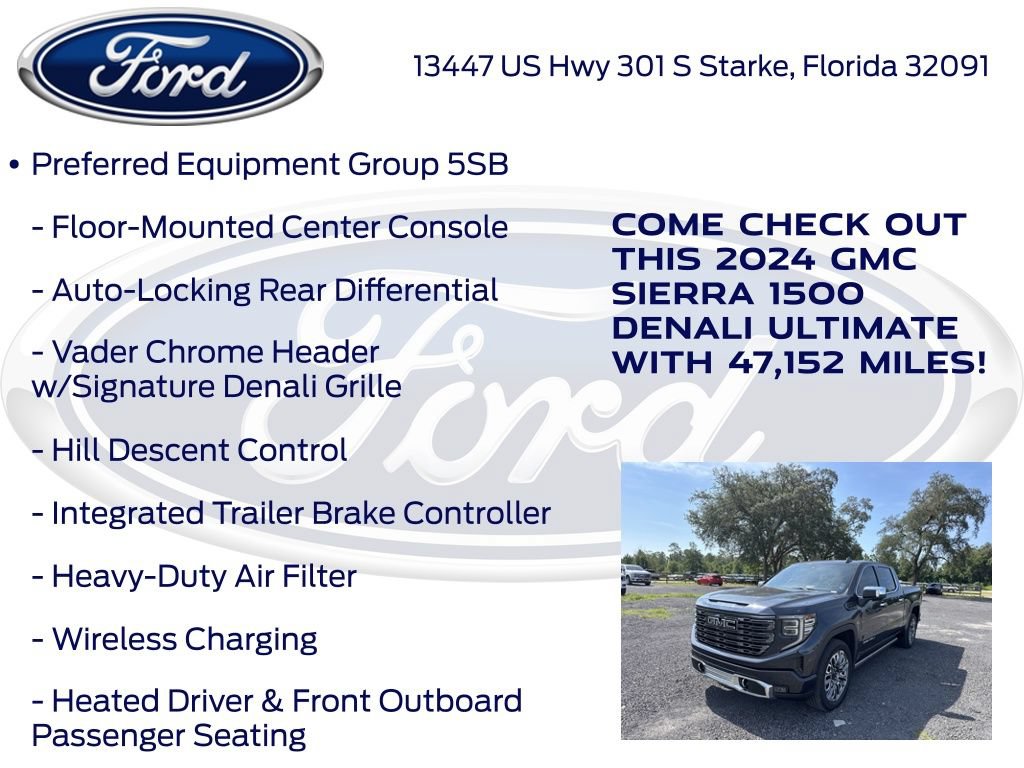 Used 2024 GMC Sierra 1500 Denali Ultimate AWD/4WD image 21