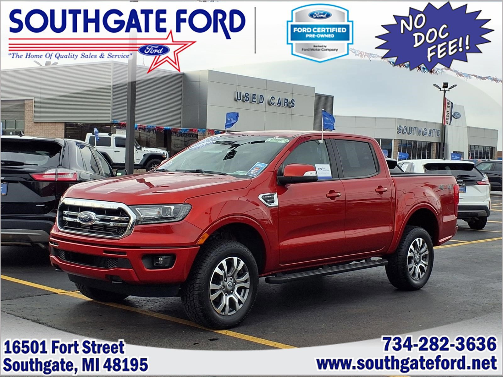 Certified 2023 Ford Ranger Lariat w/ Trailer Tow Package video 1