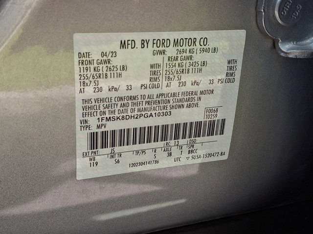 Certified 2023 Ford Explorer XLT w/ Equipment Group 202A AWD/4WD image 27