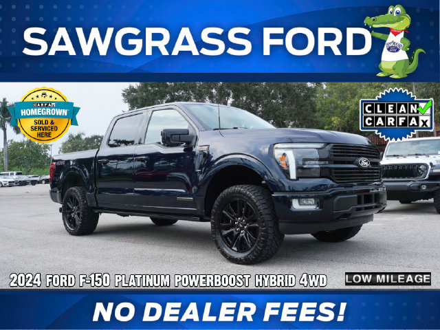 Certified 2024 Ford F150 Platinum