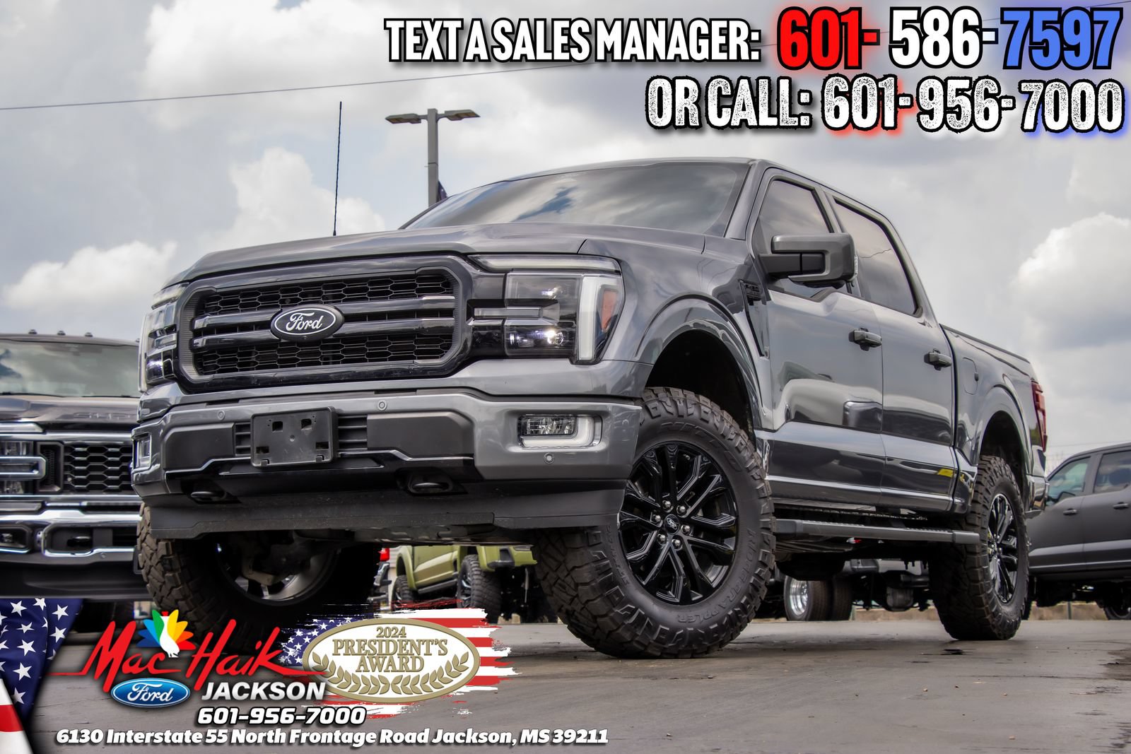 Certified 2024 Ford F150 Lariat w/ Equipment Group 502A High AWD/4WD image 1