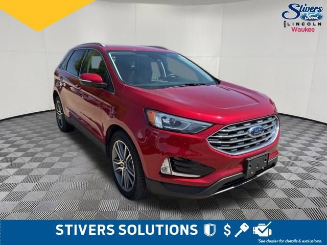 Certified 2021 Ford Edge Titanium w/ Class II Trailer Tow Package AWD/4WD image 3