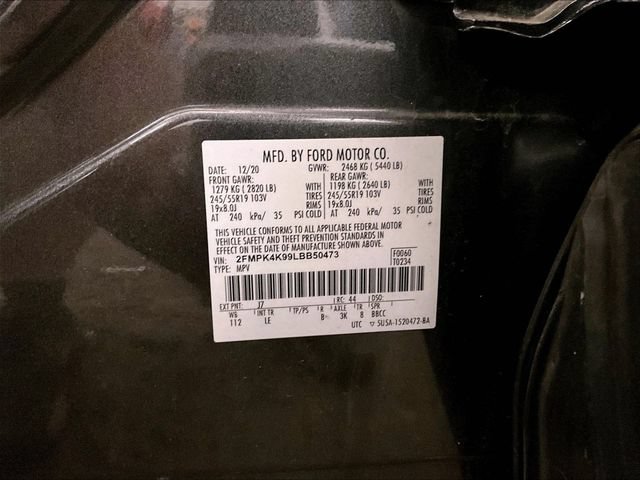 Certified 2020 Ford Edge Titanium AWD/4WD image 32