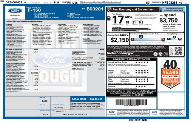 Certified 2017 Ford F150 Lariat AWD/4WD image 31