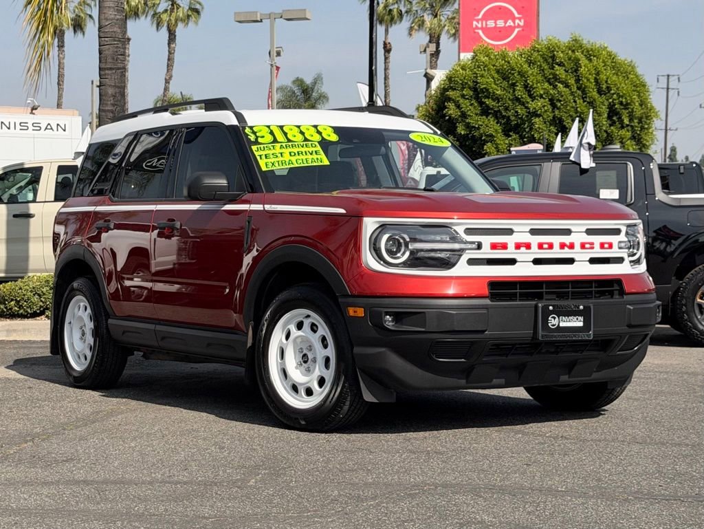 Certified 2024 Ford Bronco Sport Heritage w/ Heritage Convenience Package AWD/4WD image 2