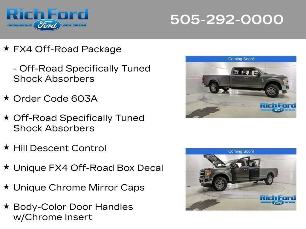 Certified 2021 Ford F250 XLT w/ XLT Premium Package AWD/4WD image 46