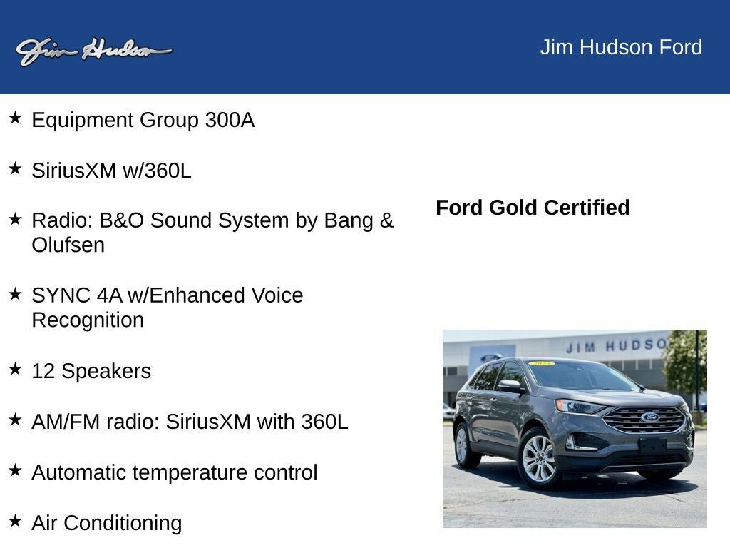Certified 2024 Ford Edge Titanium AWD/4WD image 12
