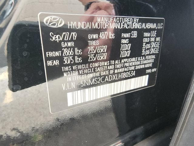 Used 2020 Hyundai Santa Fe SE AWD/4WD image 39