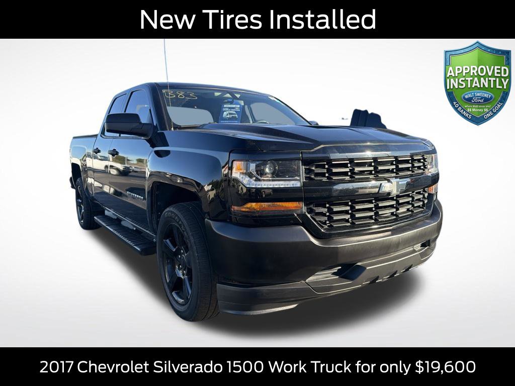 Used 2017 Chevrolet Silverado 1500 W/T w/ Black Out Edition