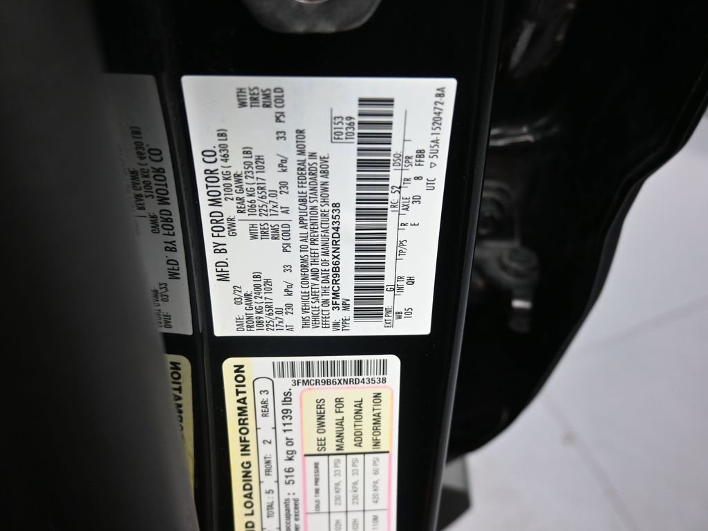 Certified 2022 Ford Bronco Sport Big Bend w/ Convenience Package AWD/4WD image 19