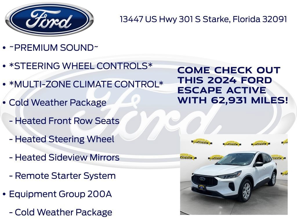 Certified 2024 Ford Escape Active w/ Tech Pack #1 AWD/4WD image 17