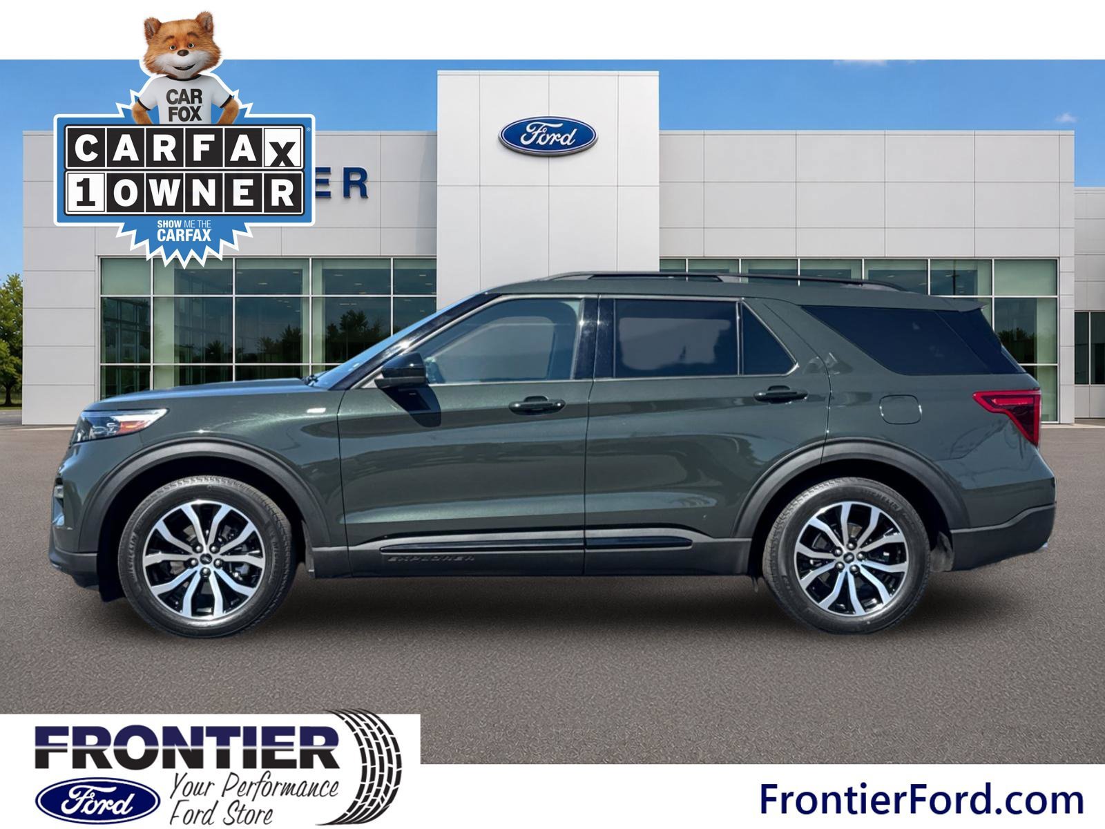 Certified 2023 Ford Explorer ST-Line w/ Class IV Trailer Tow Package RWD image 8