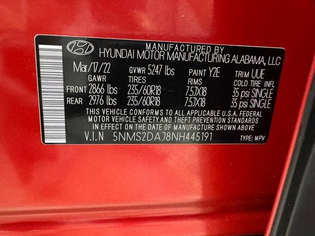 Used 2022 Hyundai Santa Fe SEL image 30