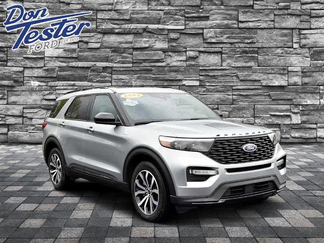 Certified 2023 Ford Explorer ST-Line w/ Class IV Trailer Tow Package