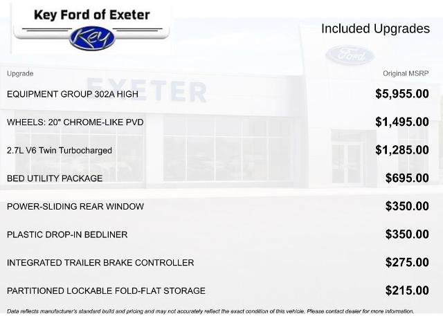 Certified 2022 Ford F150 XLT w/ Equipment Group 302A High AWD/4WD image 12