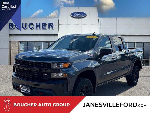Used 2021 Chevrolet Silverado 1500 Custom Trail Boss w/ LPO, Dark Essentials Package