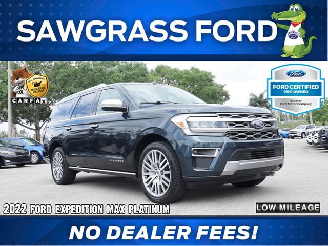 Certified 2022 Ford Expedition Max Platinum RWD image 1