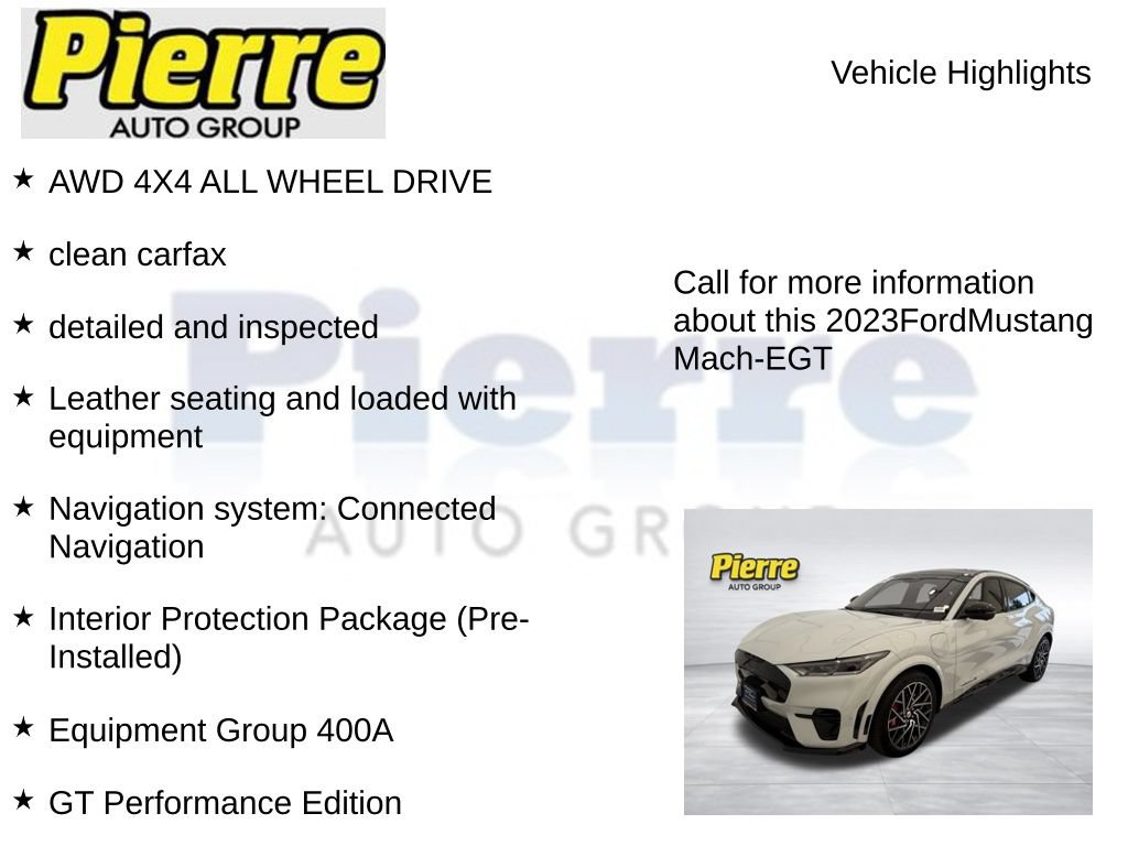Certified 2023 Ford Mustang Mach-E GT w/ GT Performance Edition AWD/4WD image 7
