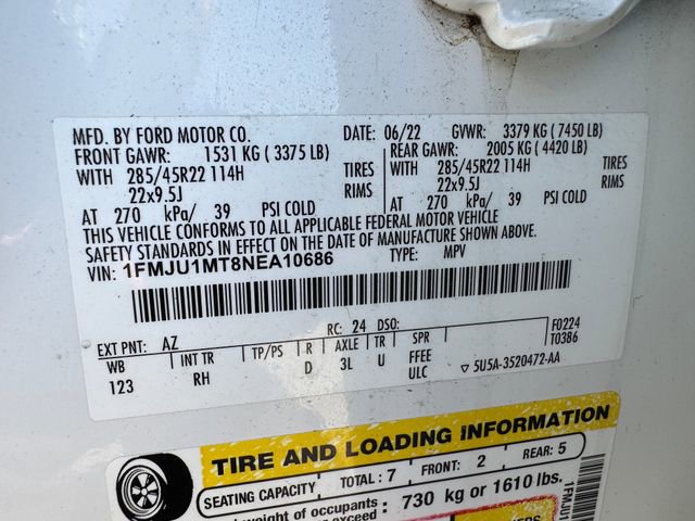 Certified 2022 Ford Expedition Platinum AWD/4WD image 34