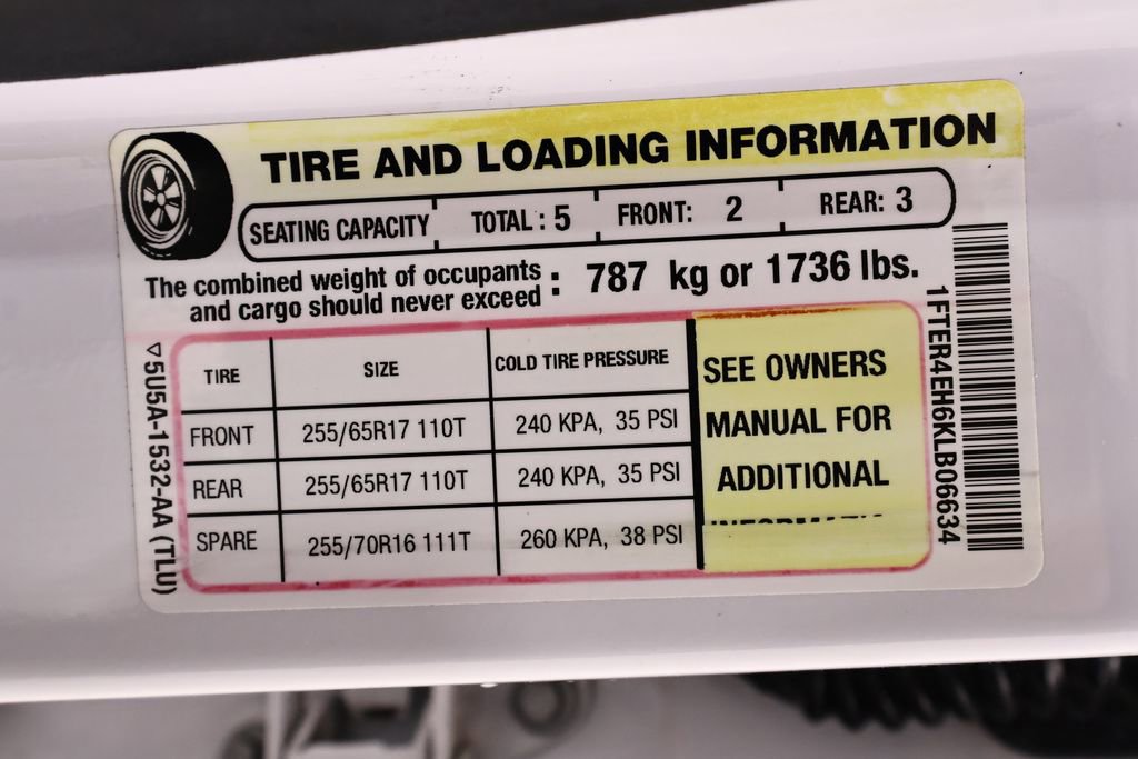 Certified 2019 Ford Ranger XLT w/ Equipment Group 301A Mid RWD image 41