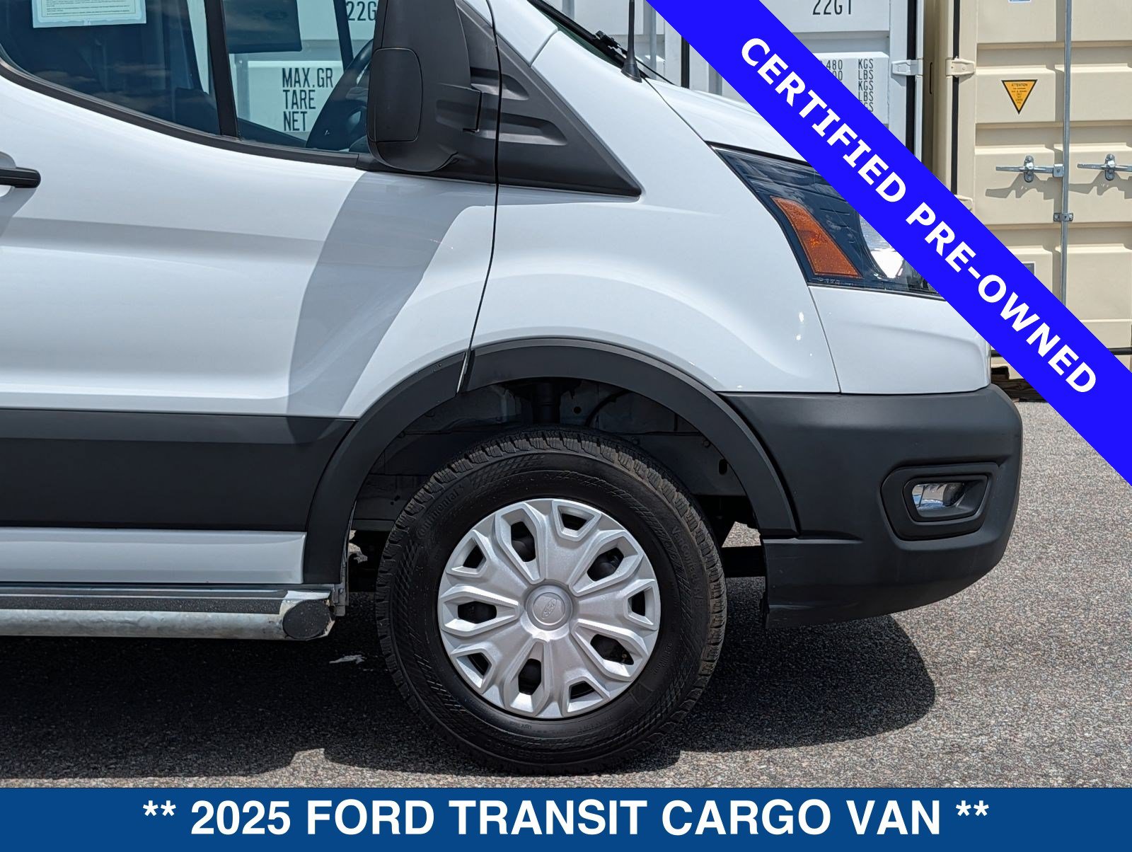 Certified 2025 Ford Transit 250 Low Roof w/ Exterior Upgrade Package RWD image 12