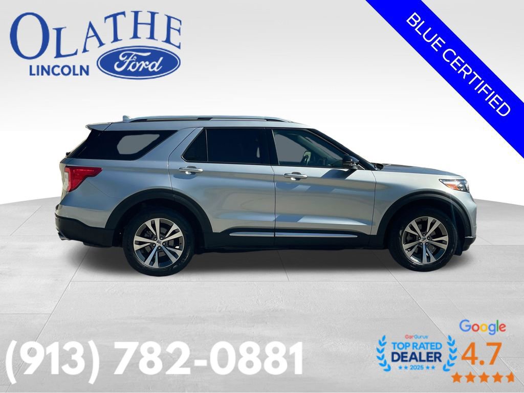 Certified 2020 Ford Explorer Platinum w/ Premium Technology Package AWD/4WD image 2