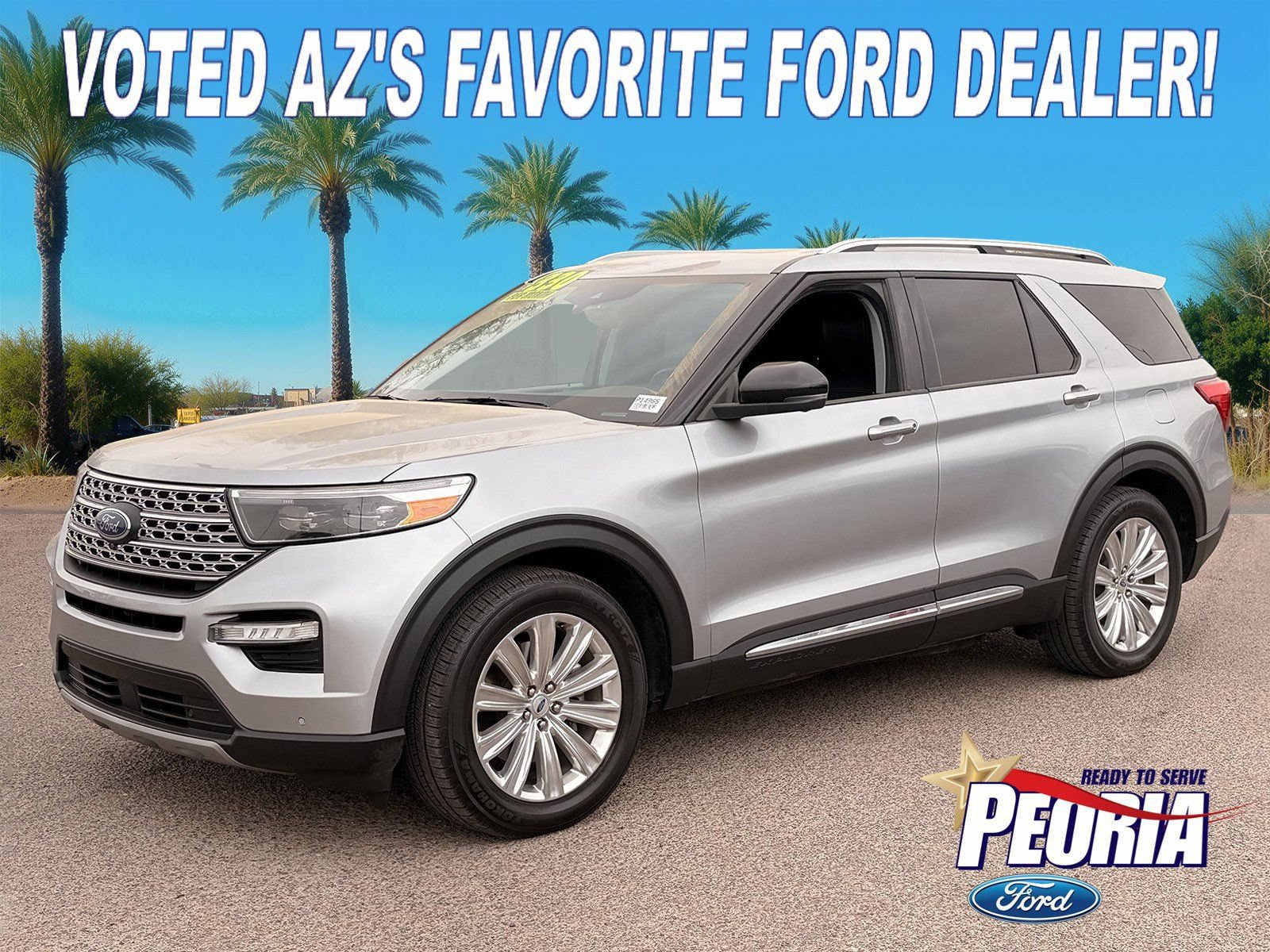 Certified 2023 Ford Explorer Limited w/ Hybrid Equipment Group 310A RWD image 1