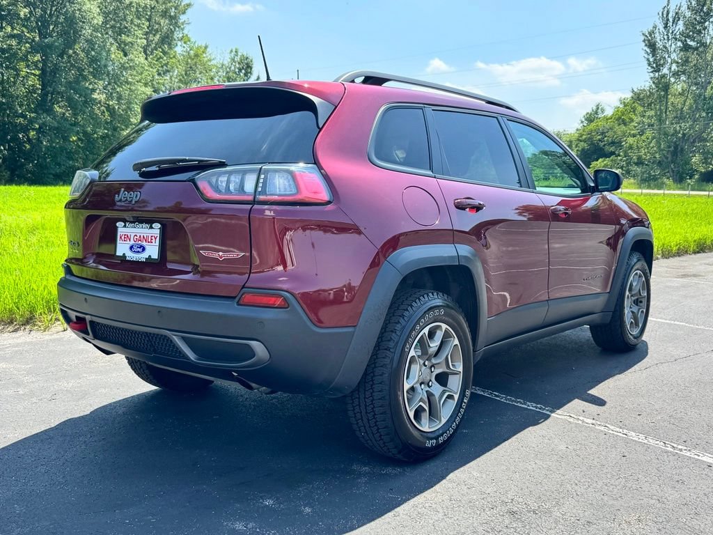 Used 2020 Jeep Cherokee Trailhawk w/ Cold Weather Group AWD/4WD image 9