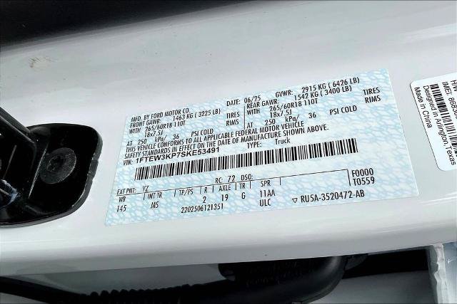 Certified 2025 Ford F150 XLT w/ Equipment Group 301A Standard RWD image 20