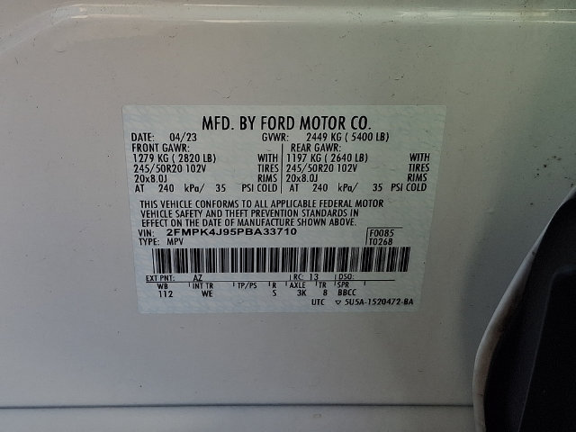 Certified 2023 Ford Edge ST-Line AWD/4WD image 31