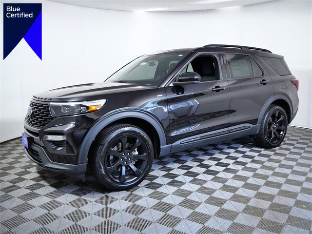 Certified 2023 Ford Explorer ST-Line w/ Class IV Trailer Tow Package