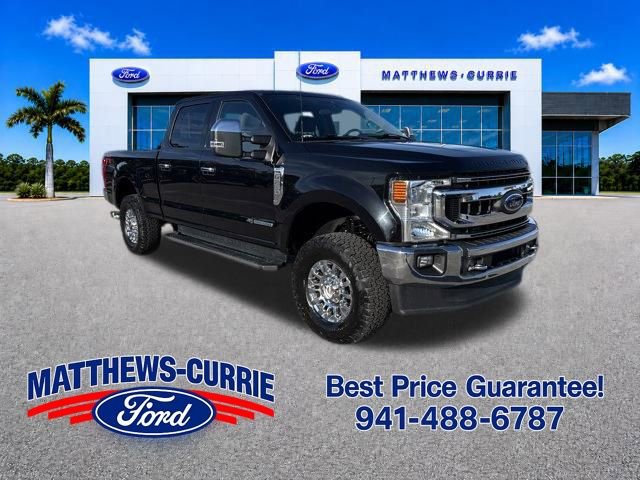Certified 2021 Ford F250 XLT w/ XLT Premium Package AWD/4WD image 1