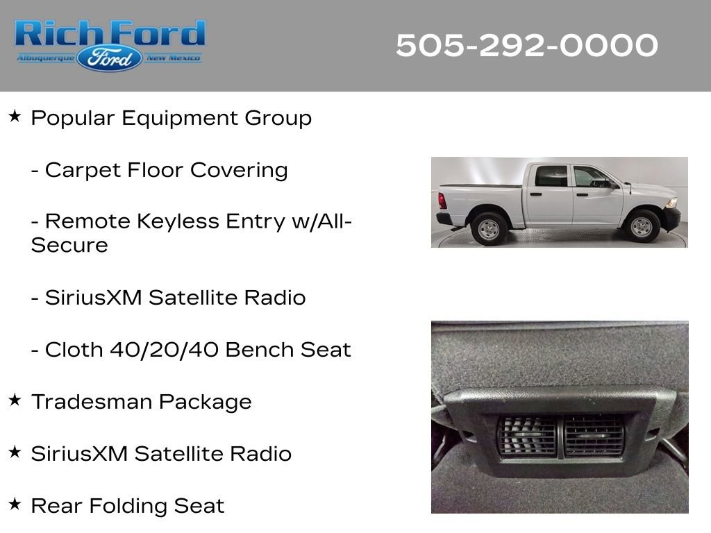 Used 2023 RAM 1500 Tradesman w/ Popular Equipment Group image 10